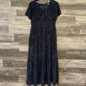 Piper & Scoot The Theatre Dress, Navy, XL